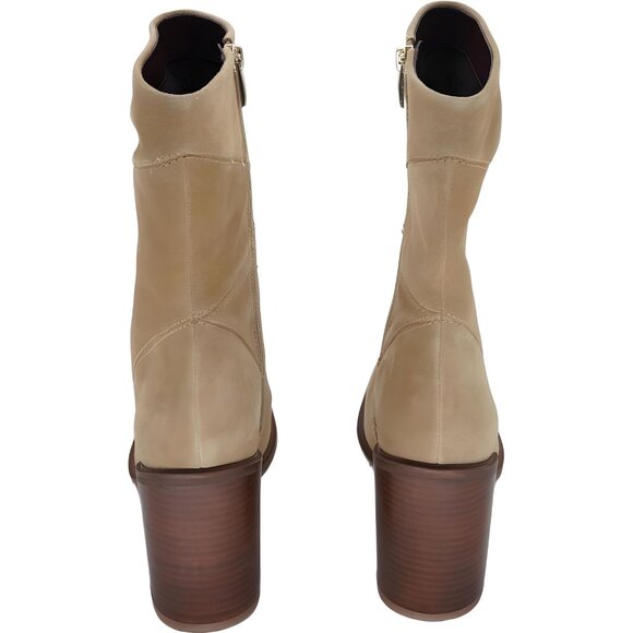 Franco Sarto Women's Stevie Mid-Calf Boot, Tan Suede, Size 9.5M - Picture 3 of 6